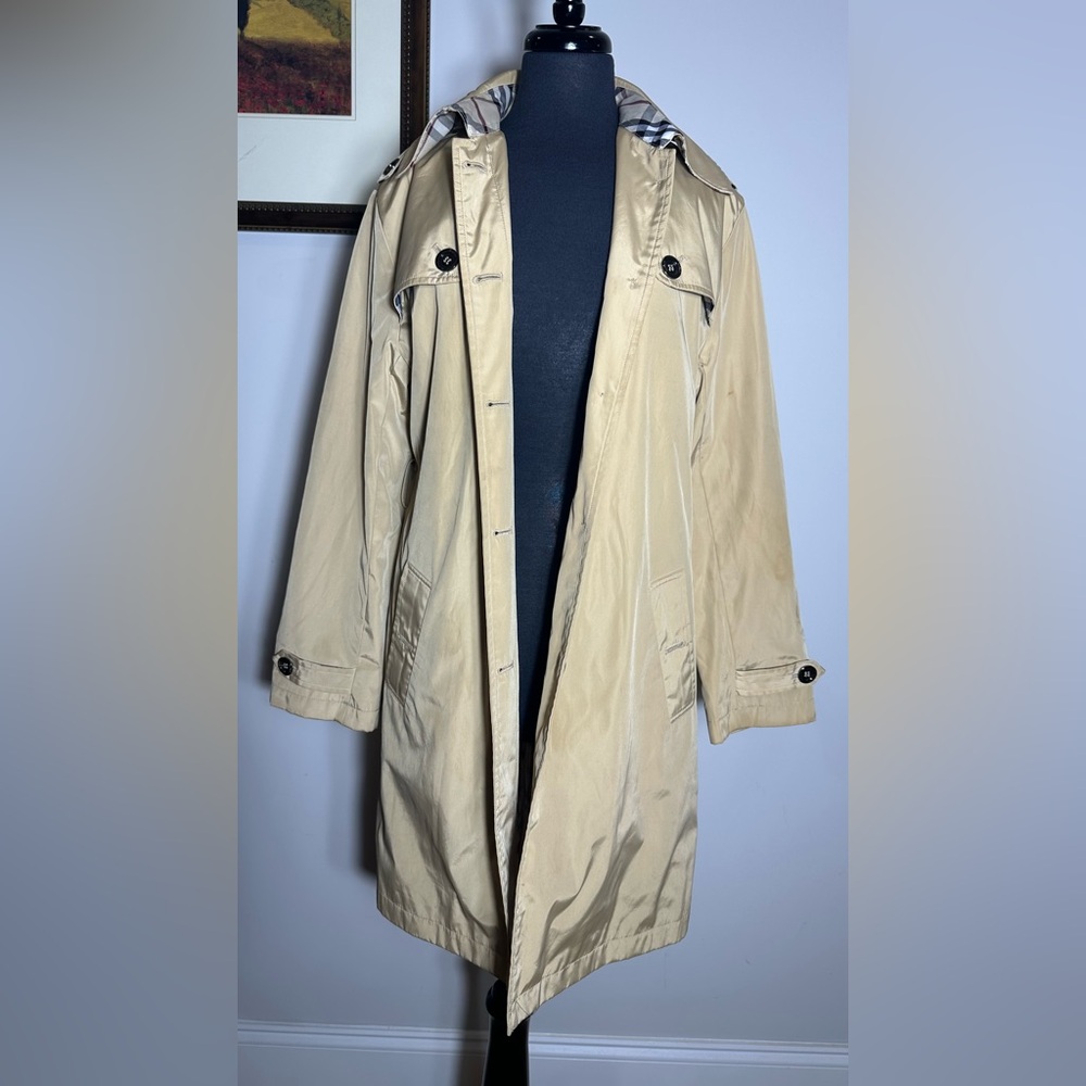 Burberry Tan Trench Coat